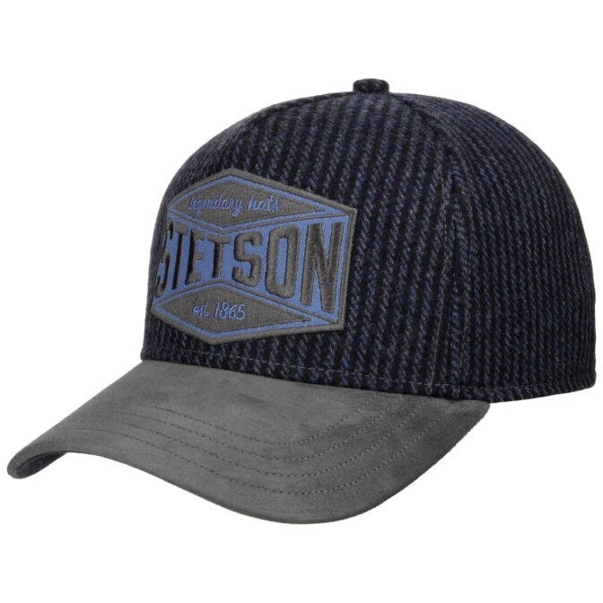 Trucker Cap Goat Suede Wool Stetson