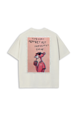 T-Shirt Pink Panther Patch Nice.Peace