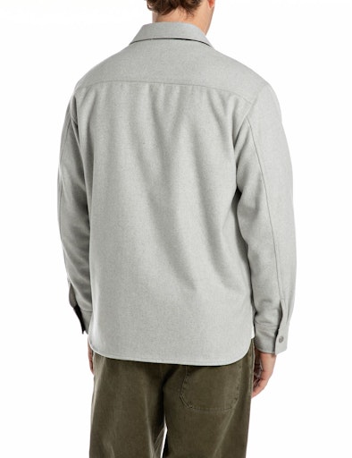 Overshirt mit Wolle Replay – Bild 2