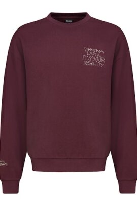 Crewneck-Sweatshirt mit Stick Sprüche Authentic Style