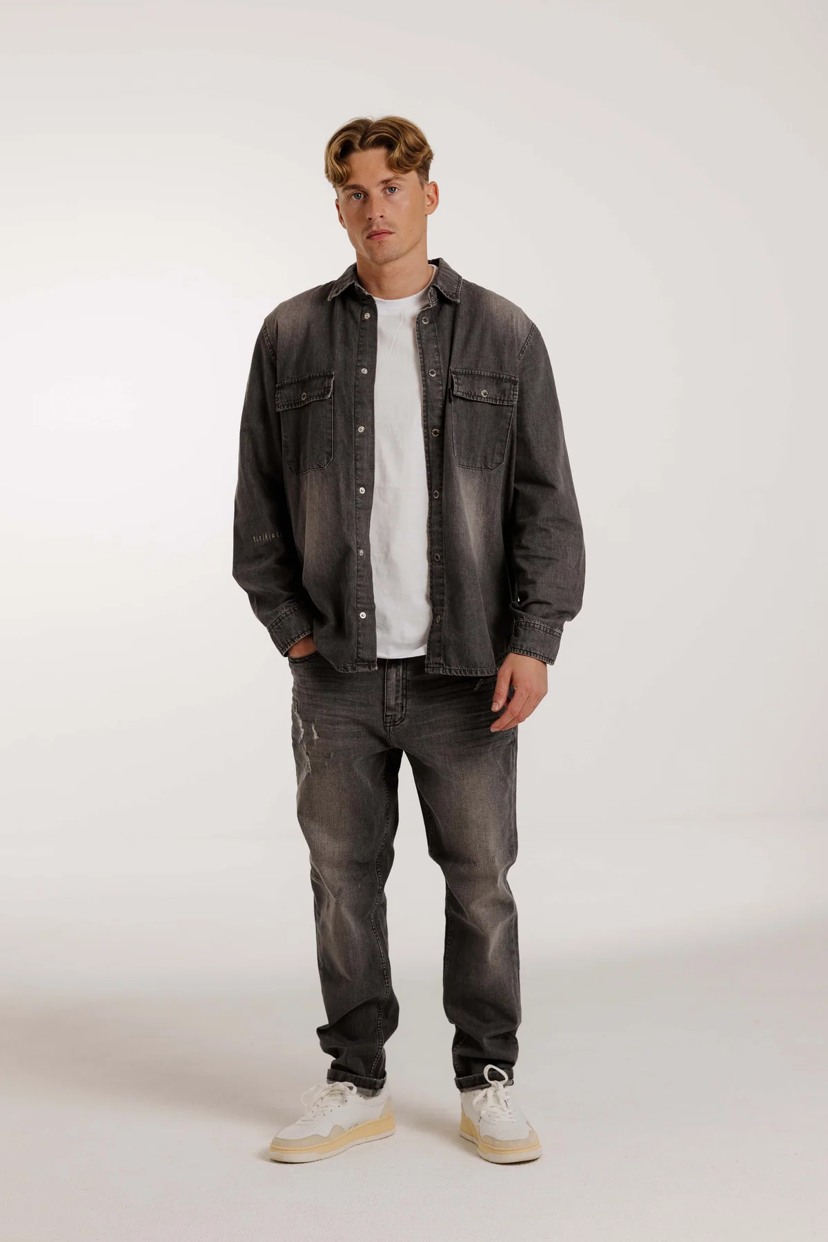 Jürgen Jeansmann Overshirt Jeanshemd Kleinigkeit