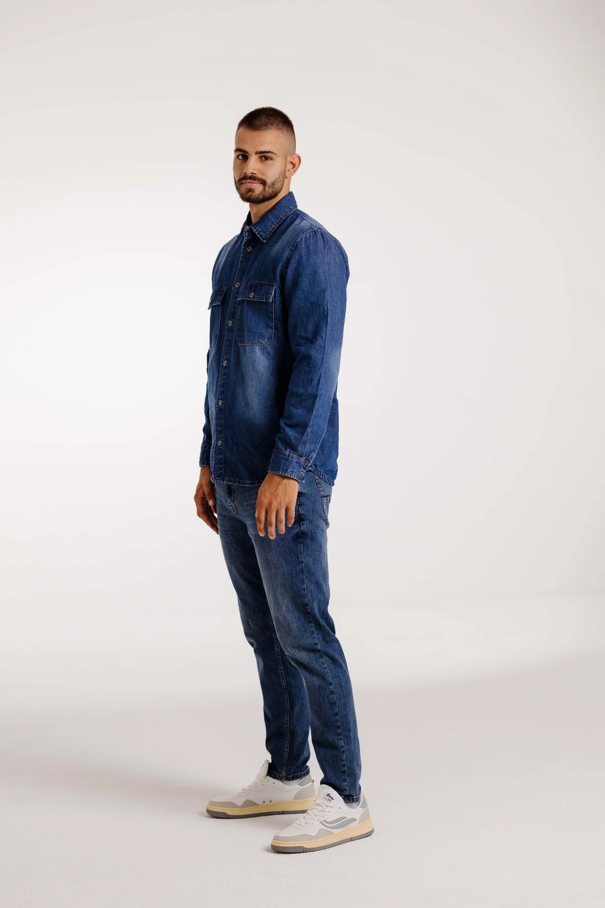 Jürgen Jeansmann Overshirt Jeanshemd Kleinigkeit – Bild 2