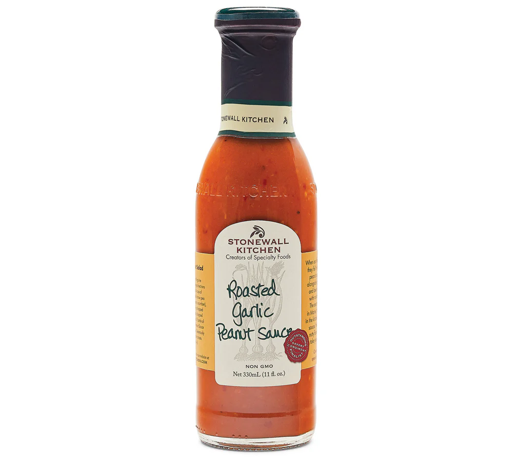 Roasted Garlic Peanut Sauce Stonewall Kitchen