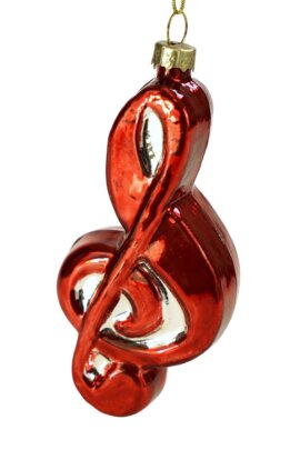 Glasanhänger Notenschlüssel Werner Voß Design