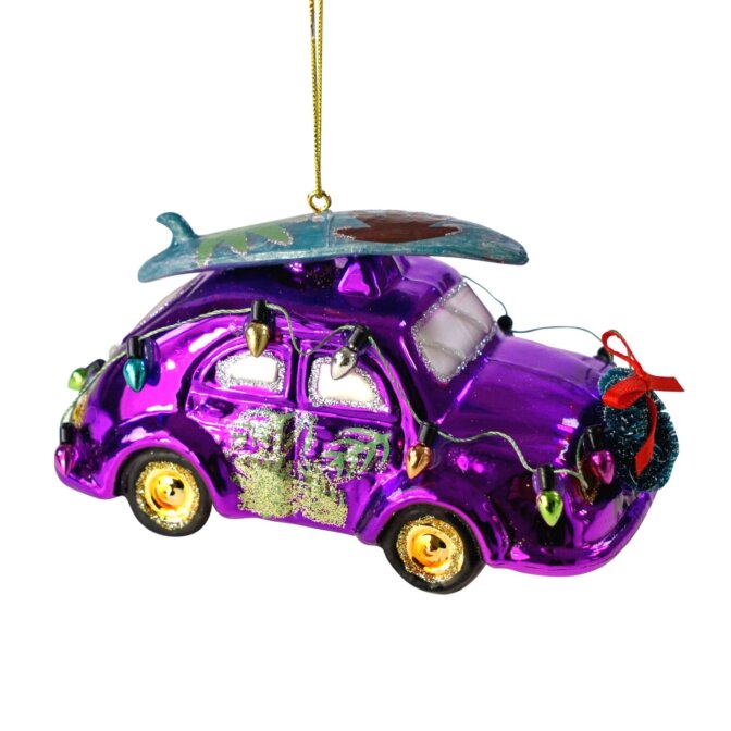 Glasanhänger Surfing Xmas Werner Voß Design