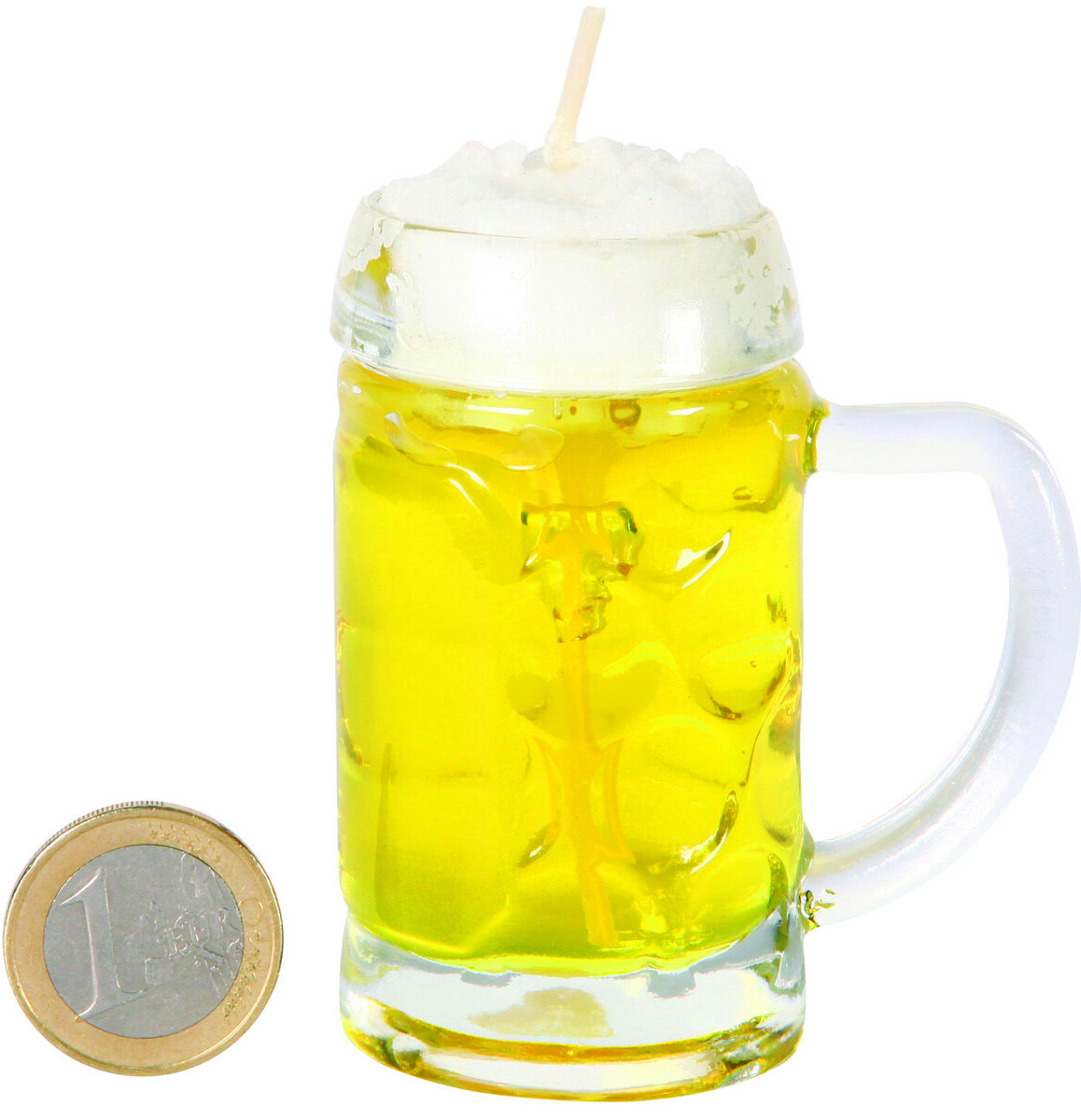 Kerze im Bierkrug mini 0,04l
