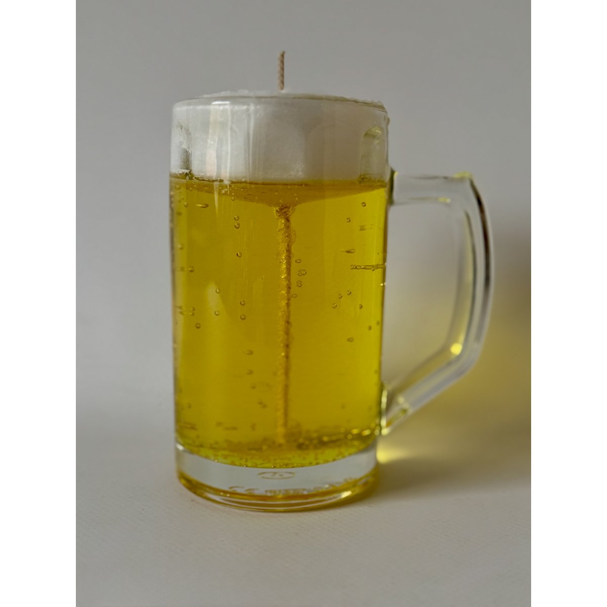 Kerze im Bierkrug 0,2l