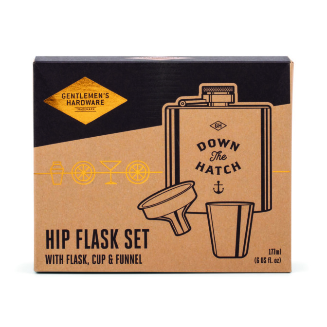 Hip Flask Set Gentlemen´s Hardware – Bild 2