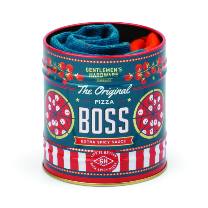 Socks in a can - Pizza Sauce Gentlemen´s Hardware