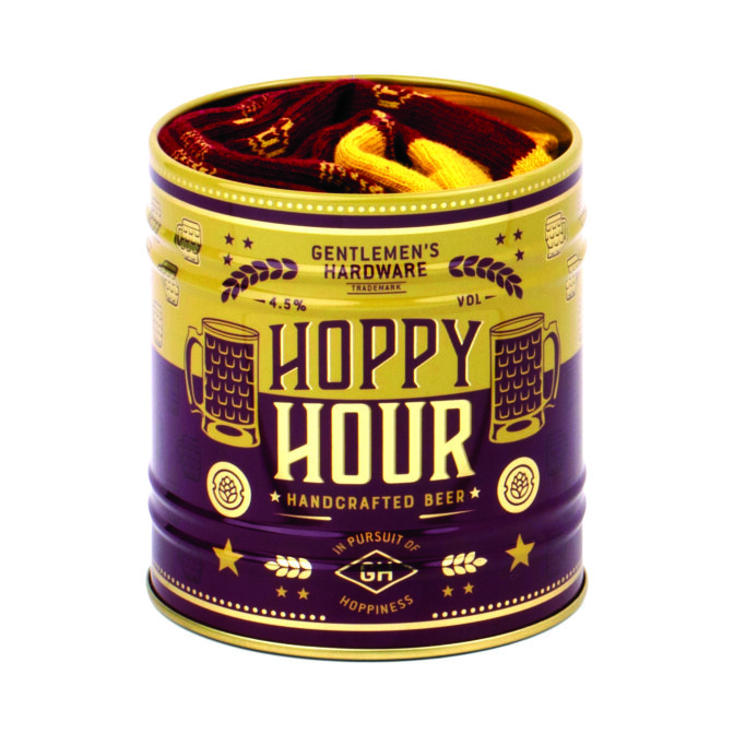 Socks in a can - Beer Gentlemen´s Hardware