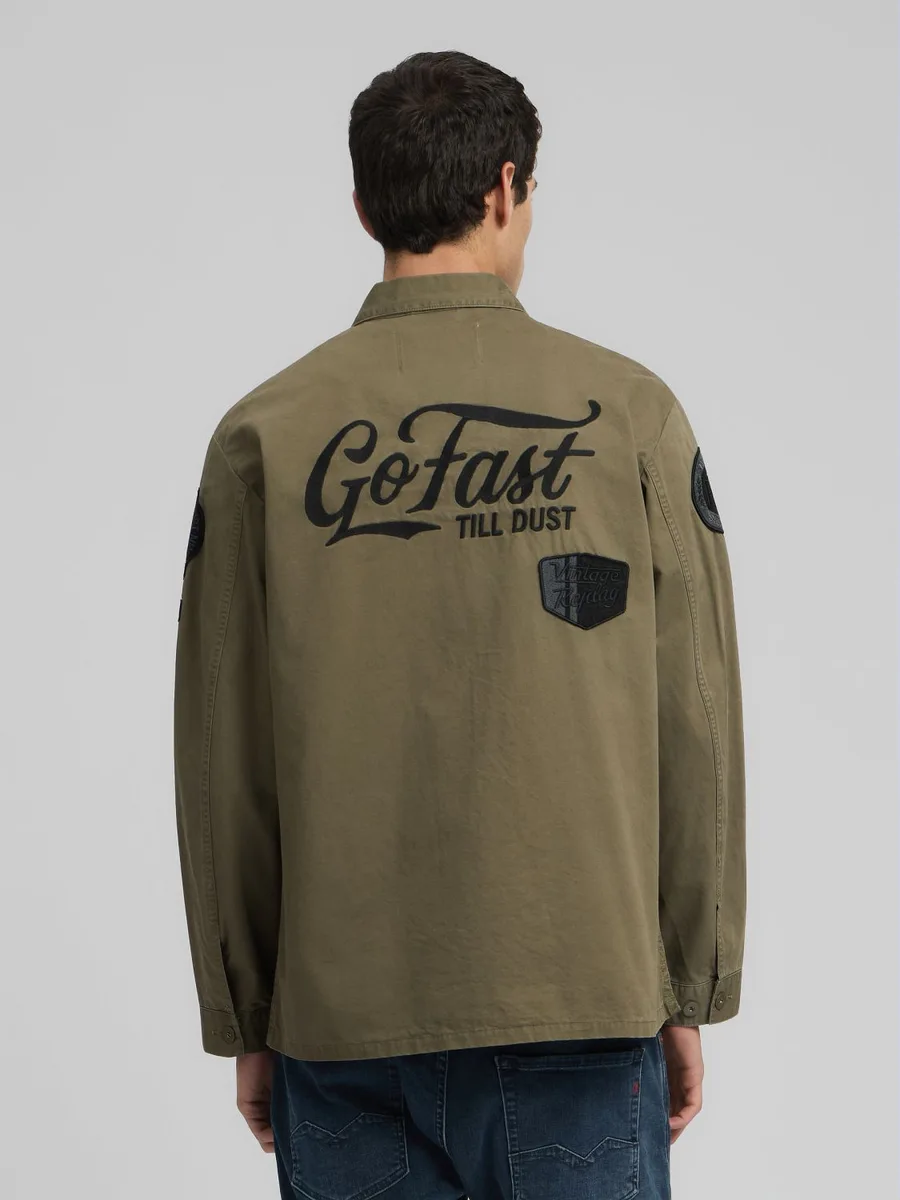 Hemdjacke mit Patches Replay – Bild 2