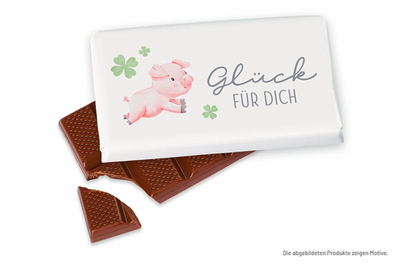 Schokolade Glück 40g