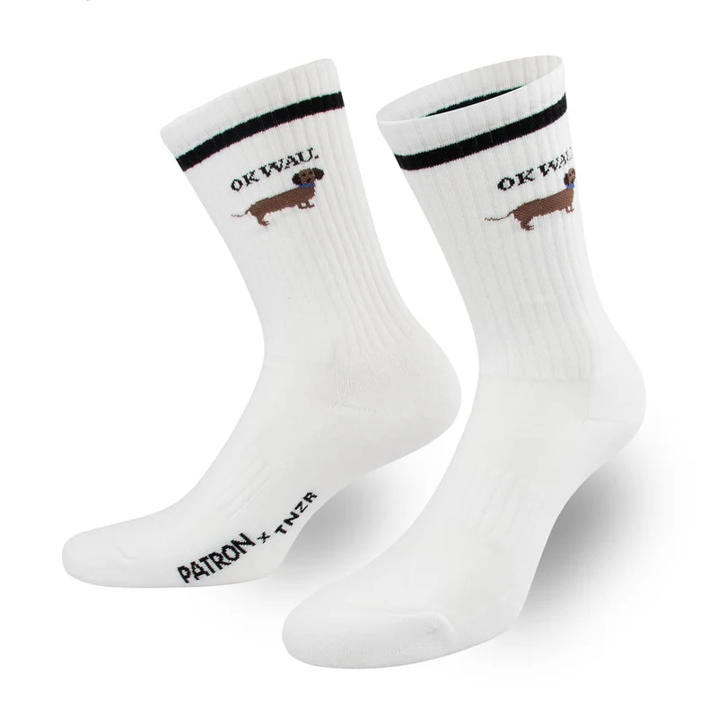 OK WAU Dackel Socken Patron Socks