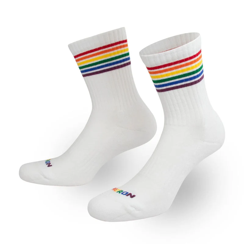 Pride Streifen Sportsocken halbhoch Patron Socks