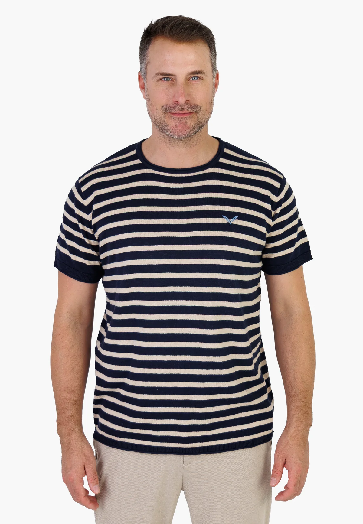 T-Shirt Strick 17 Streif Kleinigkeit – Bild 5