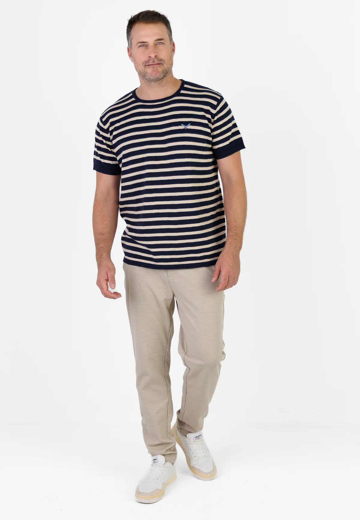 T-Shirt Strick 17 Streif Kleinigkeit – Bild 7