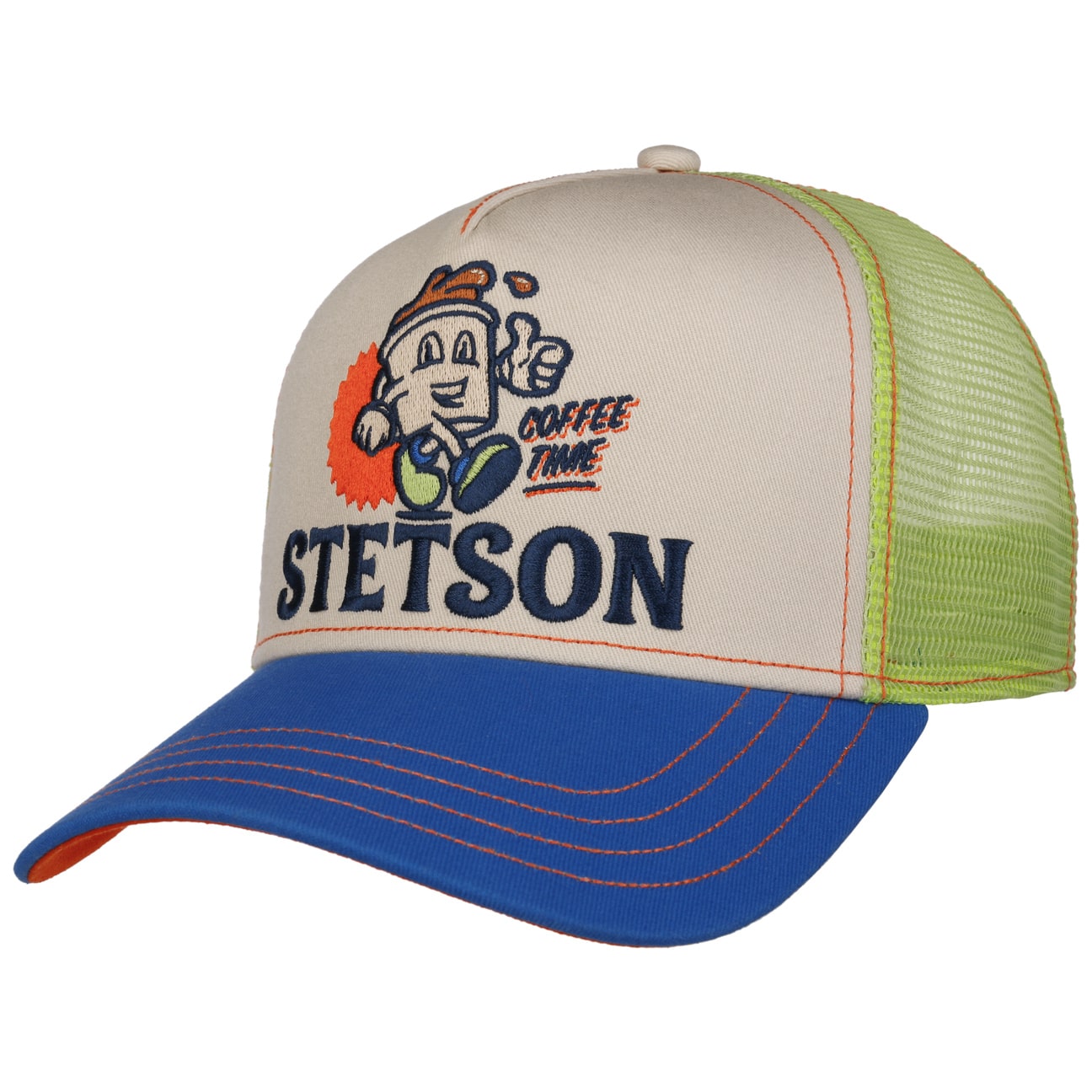 Trucker Cap Barsita Coffee Time Stetson