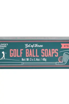 Golf Ball Seife 3er Set Gentlemen's Hardware