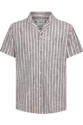 gestreiftes Kurzarmhemd - Authentic Style