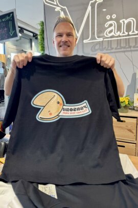 Unknown CC LUCK Oversized Shirt unisex