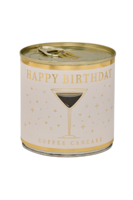 Cancake Happy Birthday creme Kaffee Wondercandle