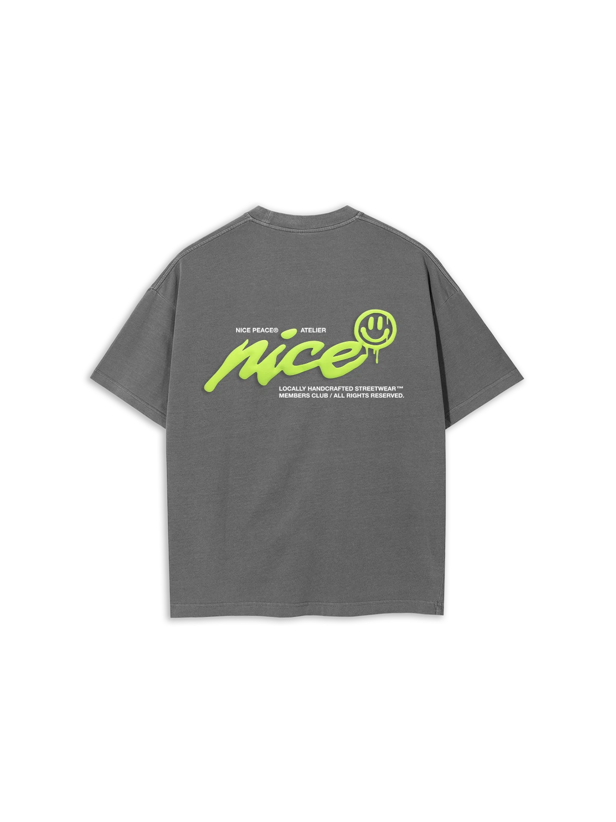 T-Shirt Nice Smile Puffy nice.peace