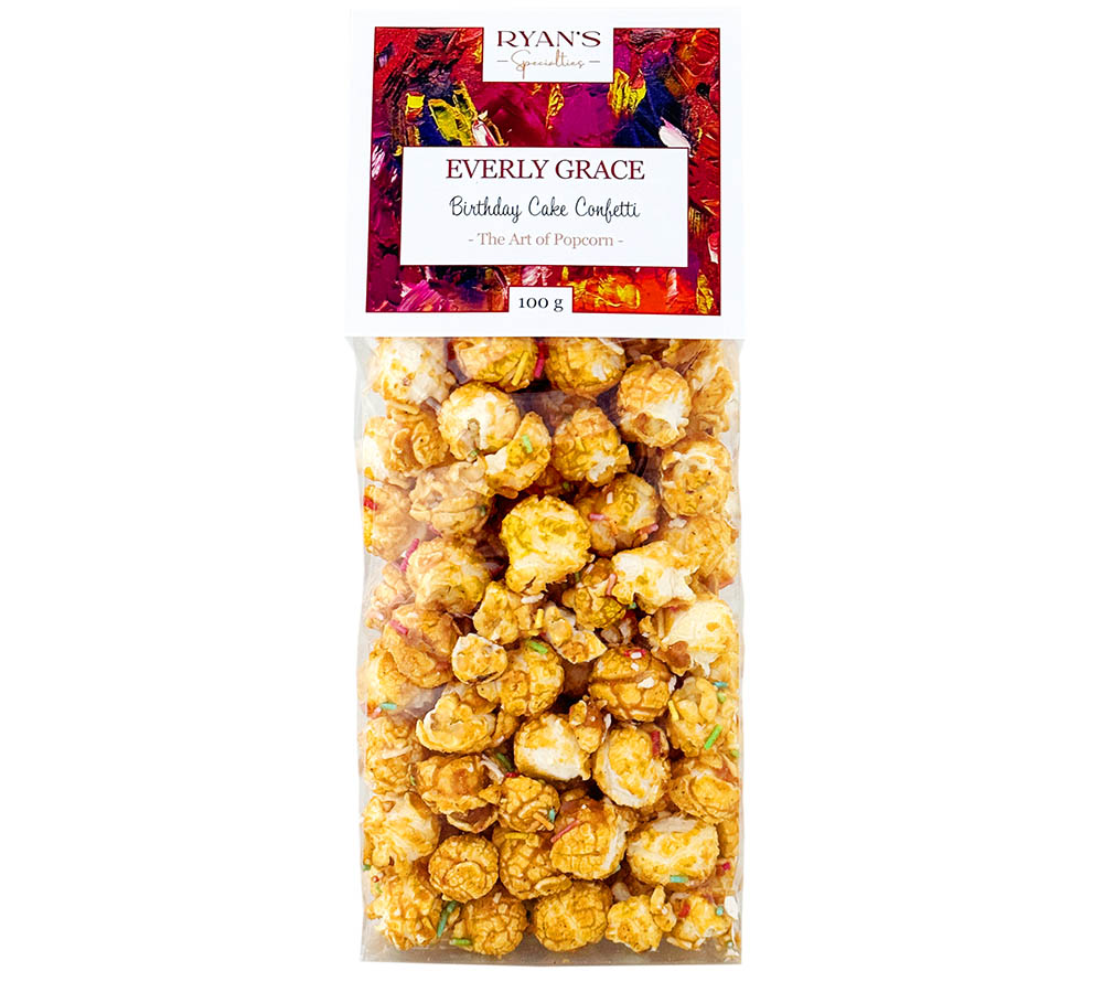 Birthday Cake Confetti Popcorn