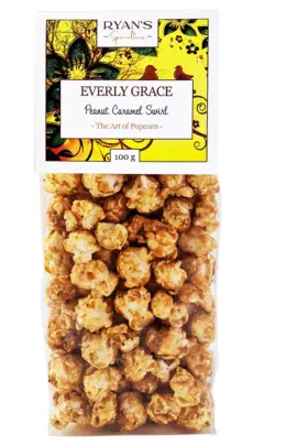 Peanut Caramel Swirl Popcorn