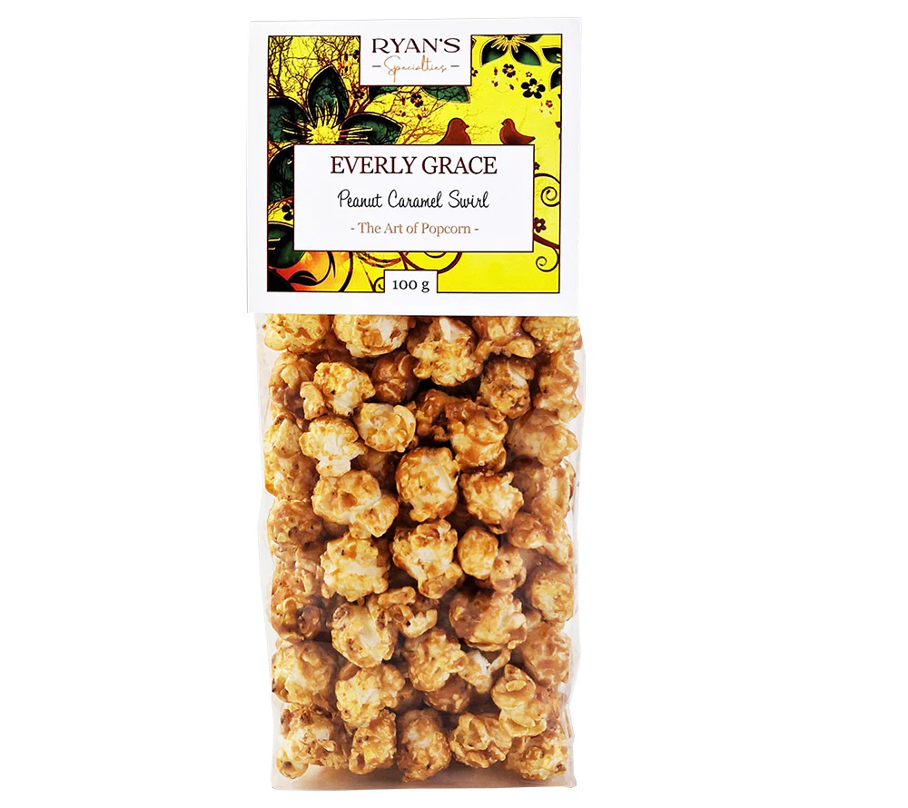 Peanut Caramel Swirl Popcorn