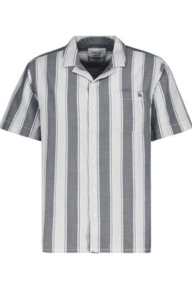 Kurzarm-Hemd gestreift - Authentic Style