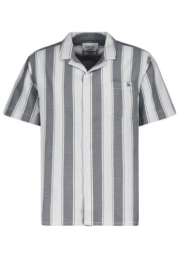 Kurzarm-Hemd gestreift - Authentic Style