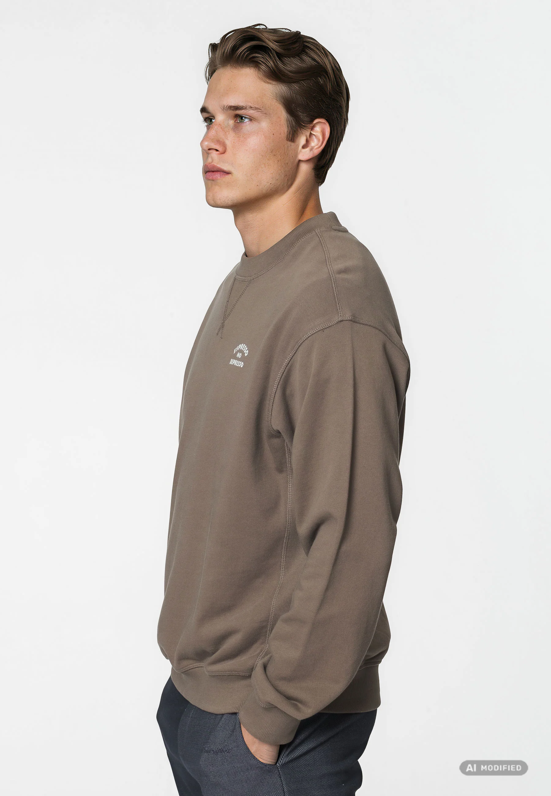 Espresso No Depresso Sweater Kleinigkeit – Bild 2