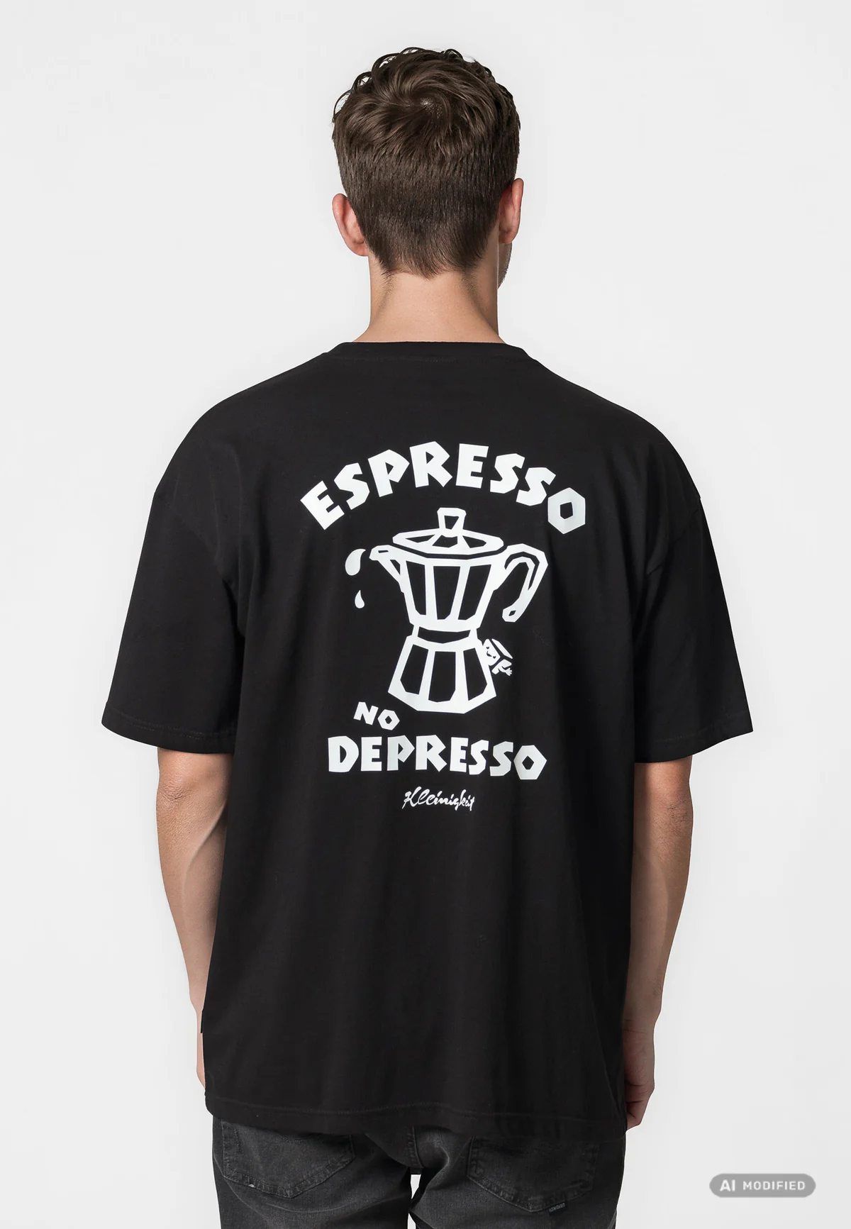 Espresso No Depresso T-Shirt Kleinigkeit