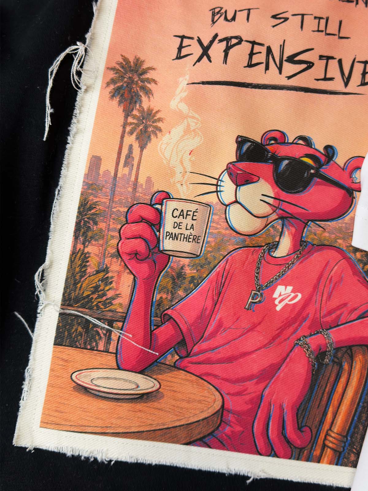 Sweatshirt Cafe De La Panthere Patch nice.peace – Bild 3