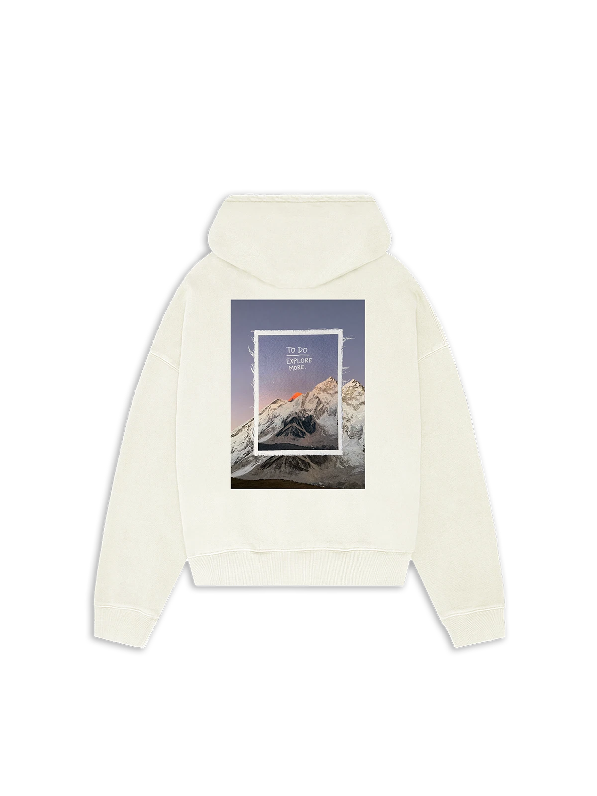 Mountain To Do Patch Hoodie Vintage nice.peace