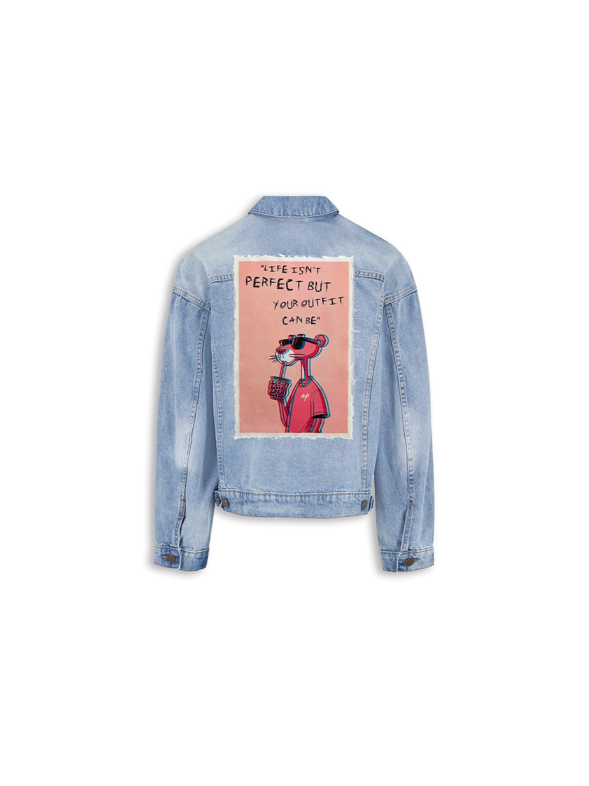 PP Patch Denim Jacke Light Washed nice.peace
