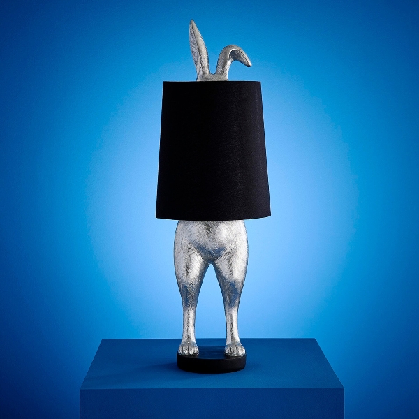 Tischleuchte Hiding Bunny SILBER - Werner Voß Design