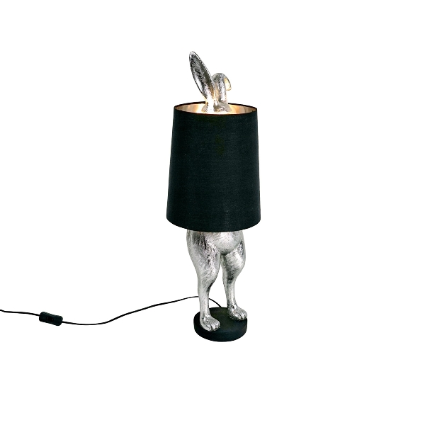 Tischleuchte Hiding Bunny SILBER - Werner Voß Design – Bild 2