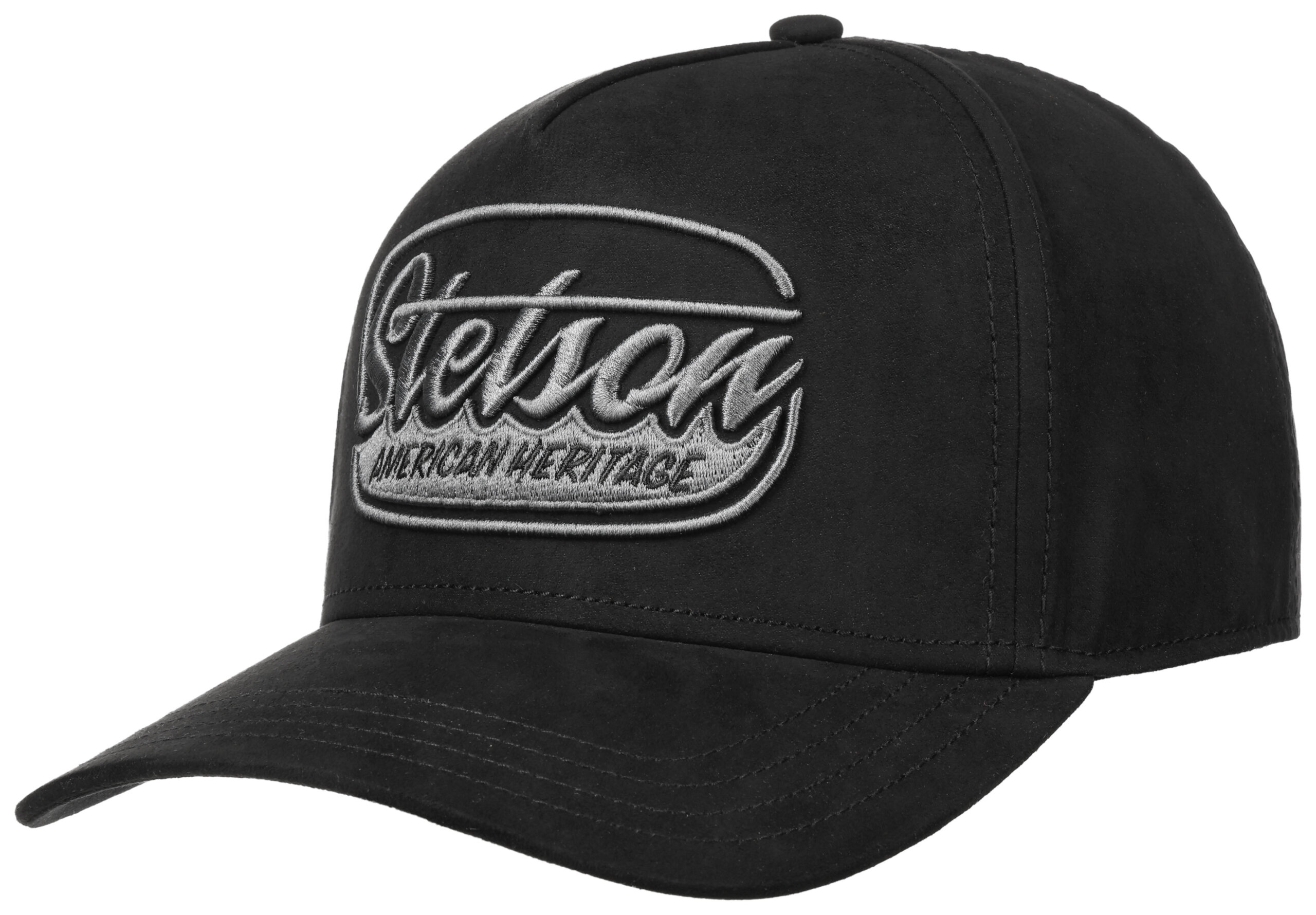 Trucker Cap Black on Black Stetson