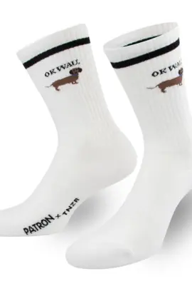 OK WAU Dackel Socken Patron Socks