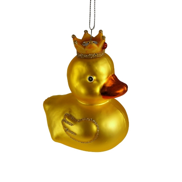 Glasanhänger Ente