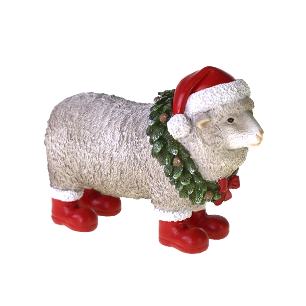 Dekoelement X-Mas Sheep