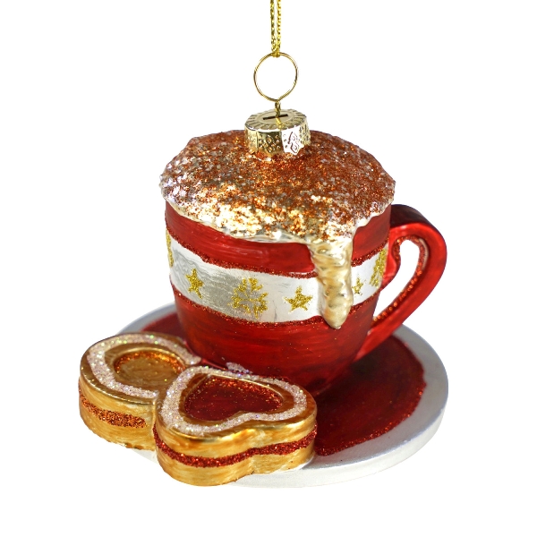 Glasanhänger Cappuccino