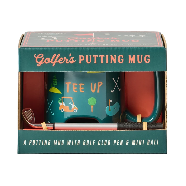 Golf-Geschenkset Tasse und Stift - Gentlemens Hardware