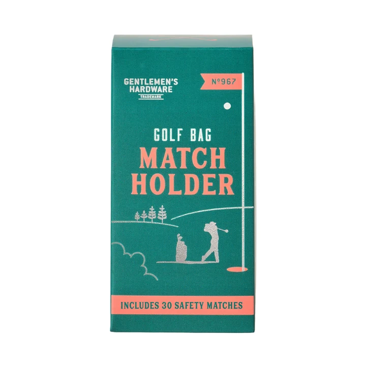 Streichholzhalter Golftasche - Gentlemens Hardware