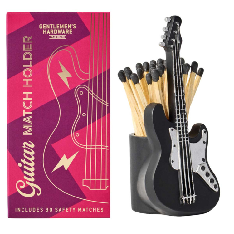 Streichholzbehälter Gitarre - Gentlemens Hardware